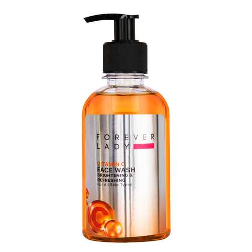 ژل شستشو صورت فوراور لیدی مدل ویتامین سی حجم 250 میلی لیتر