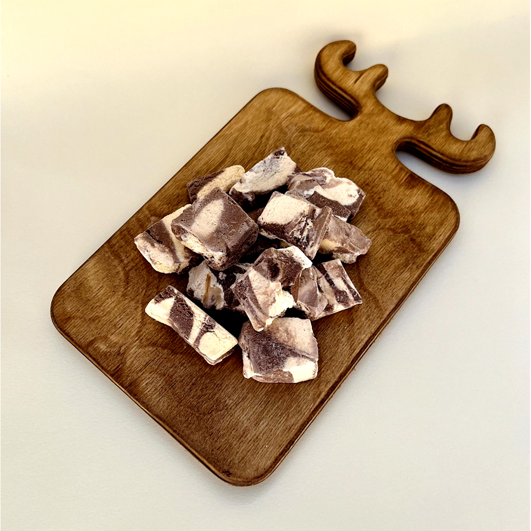 بستنی خشک پفکی موزشکلات فریزفروت - 40 گرم