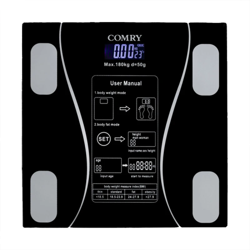 ترازو دیجیتال کُمری مدل personal scale ترازو دیجیتال کُمری مدل personal scale