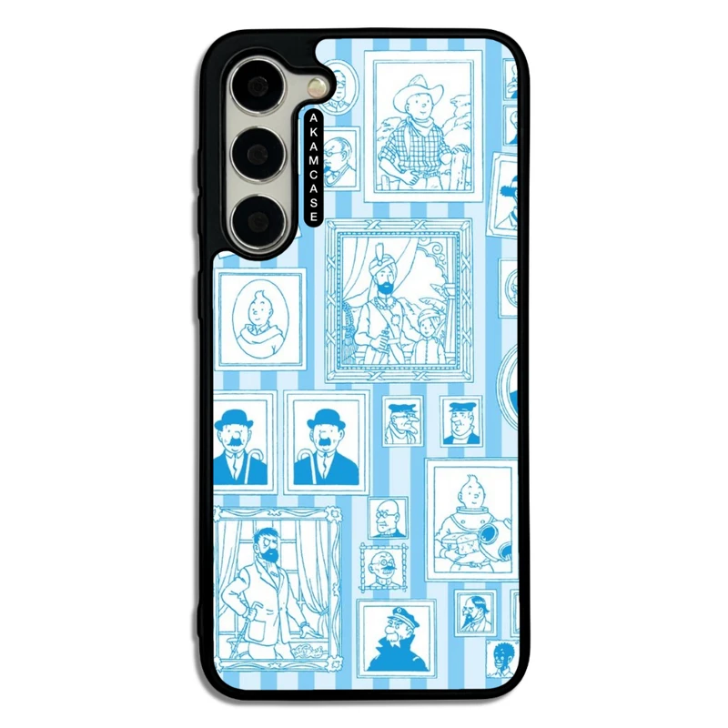 کاور آکام مدل AMC-WSGS23P-TINTIN-24 مناسب برای گوشی موبایل سامسونگ Galaxy S23 Plus