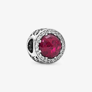 آویز گردنبند نقره زنانه پاندورا مدل Sparkling Cerise Pk