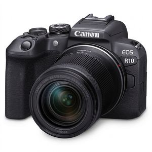 دوربین دیجیتال بدون آینه کانن مدل EOS R10 با لنز ۱۸ - ۱۵۰ میلیمتر f/3.5 - f/6.3