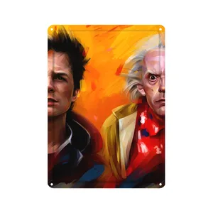 دیوارکوب مدل فیلم کد s 1231 back to the future