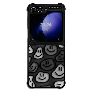 AKAM AMCWSGZFLIP5-HAPPY FACE5 Cover For Samsung Galaxy Z Flip 5