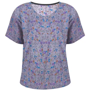 بلوز زنانه مدل نخی شکوفه کد 2