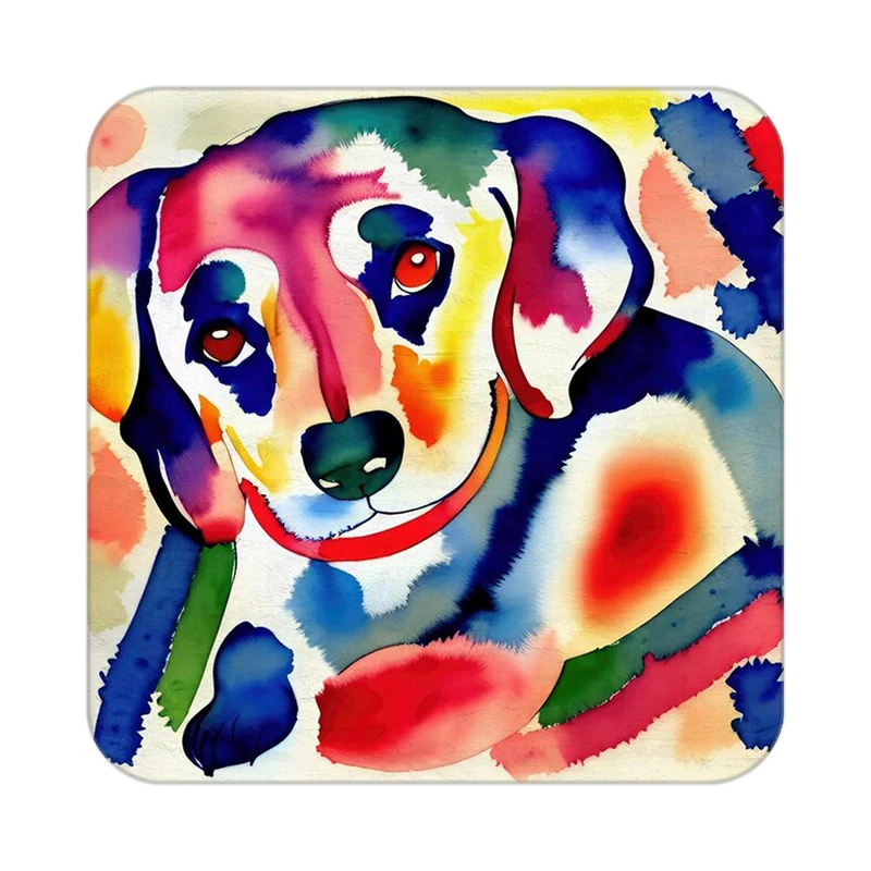 زیر لیوانی کاکتی طرح حیوانات رنگی مدل mp27036