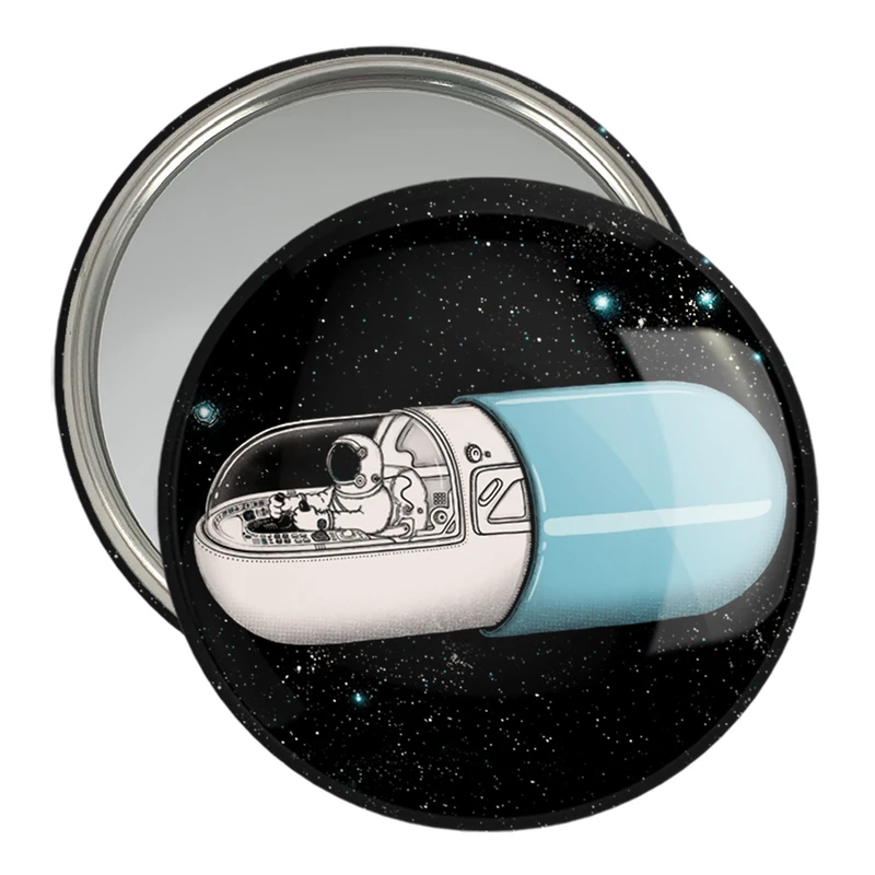 آینه جیبی خندالو مدل فضانورد  کد 1960