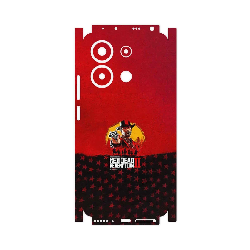 برچسب پوششی ماهوت مدل Red_Dead_Redemption_Game-FullSkin مناسب برای گوشی موبایل شیائومی Redmi Note 13 4G