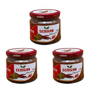 زیتون در سس چیلی سمیران مجموعه 3 عددی