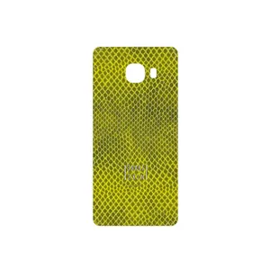 MAHOOT Yellow Snake Skin Cover Sticker for Samsung Galaxy C5