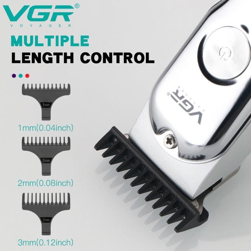 ماشین اصلاح موی سر و صورت وی جی ار مدل PROFESSIONAL V_071 -  - 4