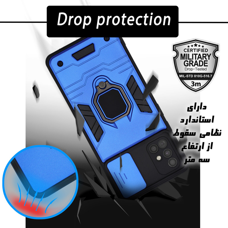 کاور پرشین کینگ مدل RTS22 مناسب برای گوشی موبایل سامسونگ Galaxy A71