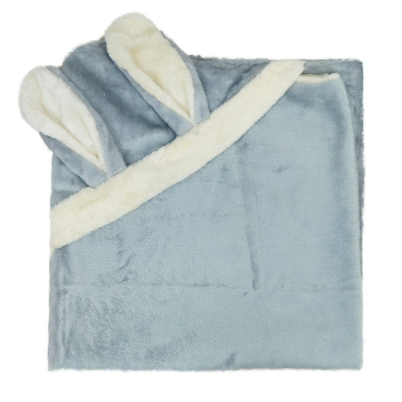 پتو نوزادی مدل خرگوش گوش دراز سایز 72x72 سانتی متر