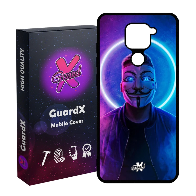 کاور گارد ایکس مدل Glass10043 مناسب برای گوشی موبایل شیائومی Redmi Note 9