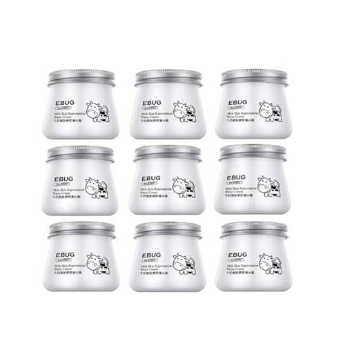 کرم مرطوب کننده و آبرسان ایباگ مدل شیر گاو حجم 80 میلی لیتر بسته 9 عددی 