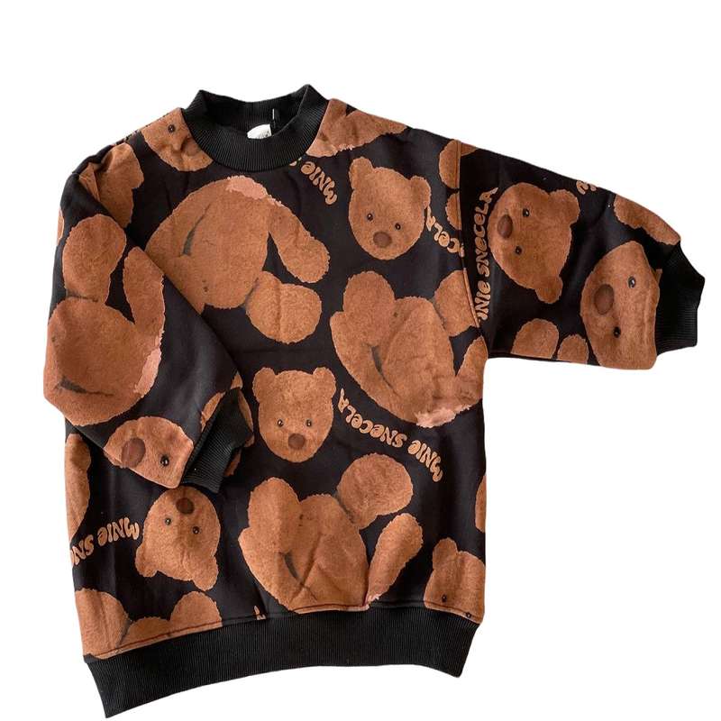 سویشرت دخترانه مدل خرسی