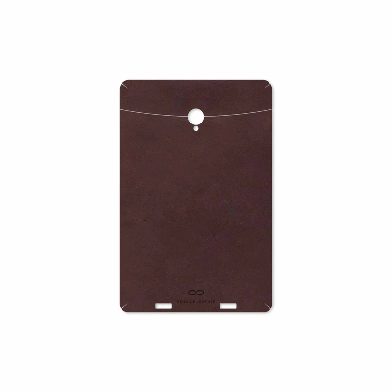 برچسب پوششی ماهوت مدل Matte-Dark-Brown-Leather مناسب برای تبلت وریکو Unipad