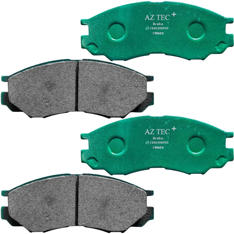 لنت ترمز چرخ جلو آزتک بریک مدل 001816 دوجفت مناسب برای وانت کاپرا بسته 4 عددی