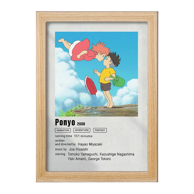 تابلو خندالو مدل انیمه پونیو (Ponyo) کد F11269