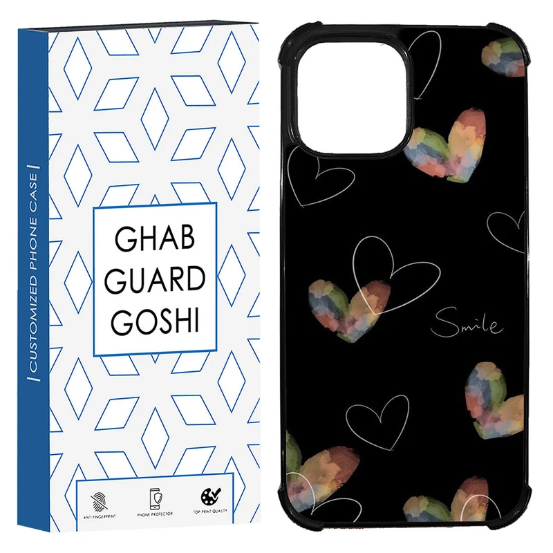 کاور قاب گارد گوشی طرح قلب کد TPU-262 مناسب برای گوشی موبایل اپل Iphone 13 / 14