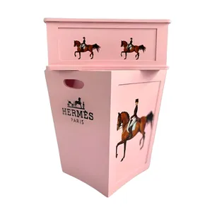 ست سطل و جای دستمال کاغذی مدل 296