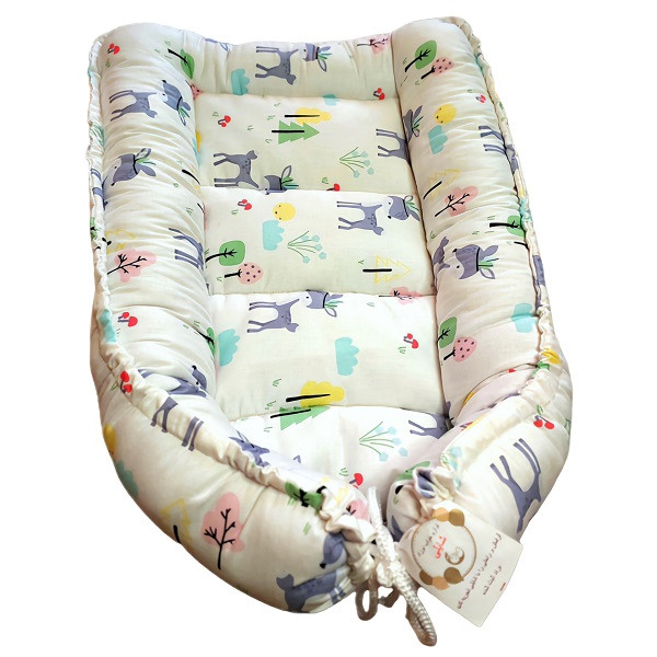 تشک خواب نوزاد شایلی مدل آهو به همراه بالش شیردهی