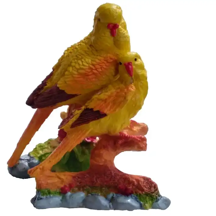 مجسمه مدل طوطی CVC3 مجموعه 3 عددی