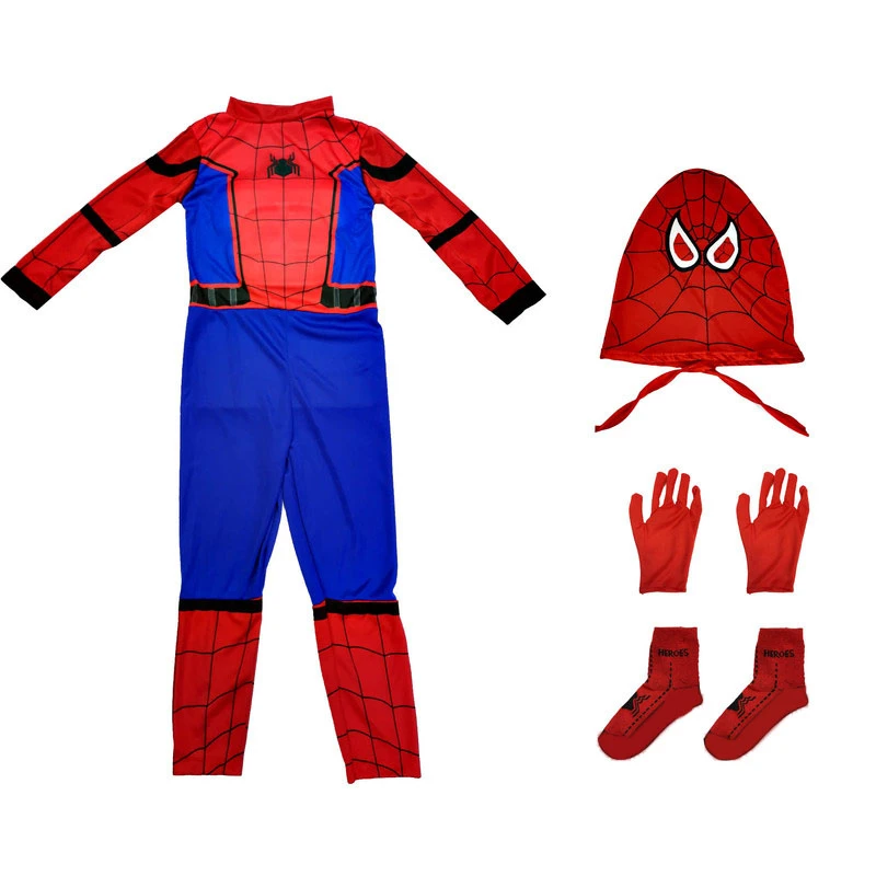 ست ایفای نقش مدل لباس اسپایدرمن کد L-120 بسته 6 عددی