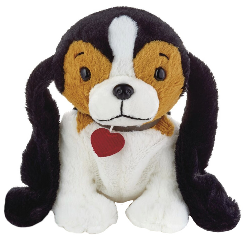 عروسک طرح سگ بیگل مدل Hallmark Puppy کد SZ7/477 طول 22 سانتی متر