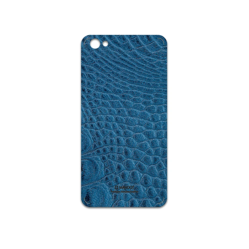 برچسب پوششی ماهوت مدل Blue-Crocodile-Leather مناسب برای گوشی موبایل شیائومی Redmi Note 5A