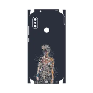 MAHOOT Strings Digital Art 1-FullSkin Cover Sticker for Xiaomi Redmi Note 6 Pro