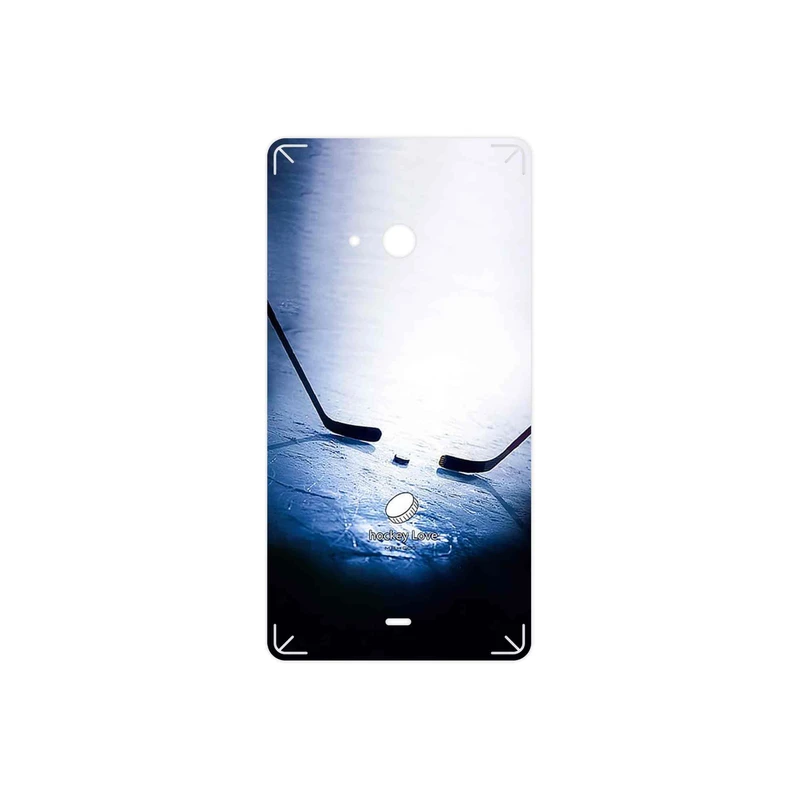برچسب پوششی ماهوت مدل Ice hockey مناسب برای گوشی موبایل مایکروسافت Lumia 540