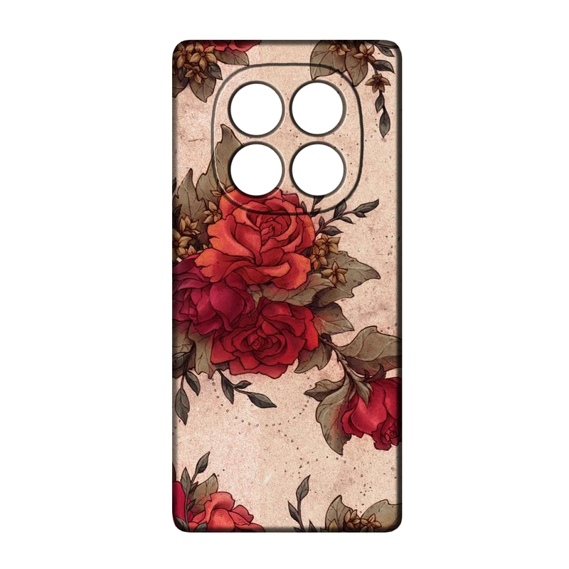 کاور طرح گل کد 91 مناسب برای گوشی موبایل شیائومی Redmi Note 14 Pro 5G
