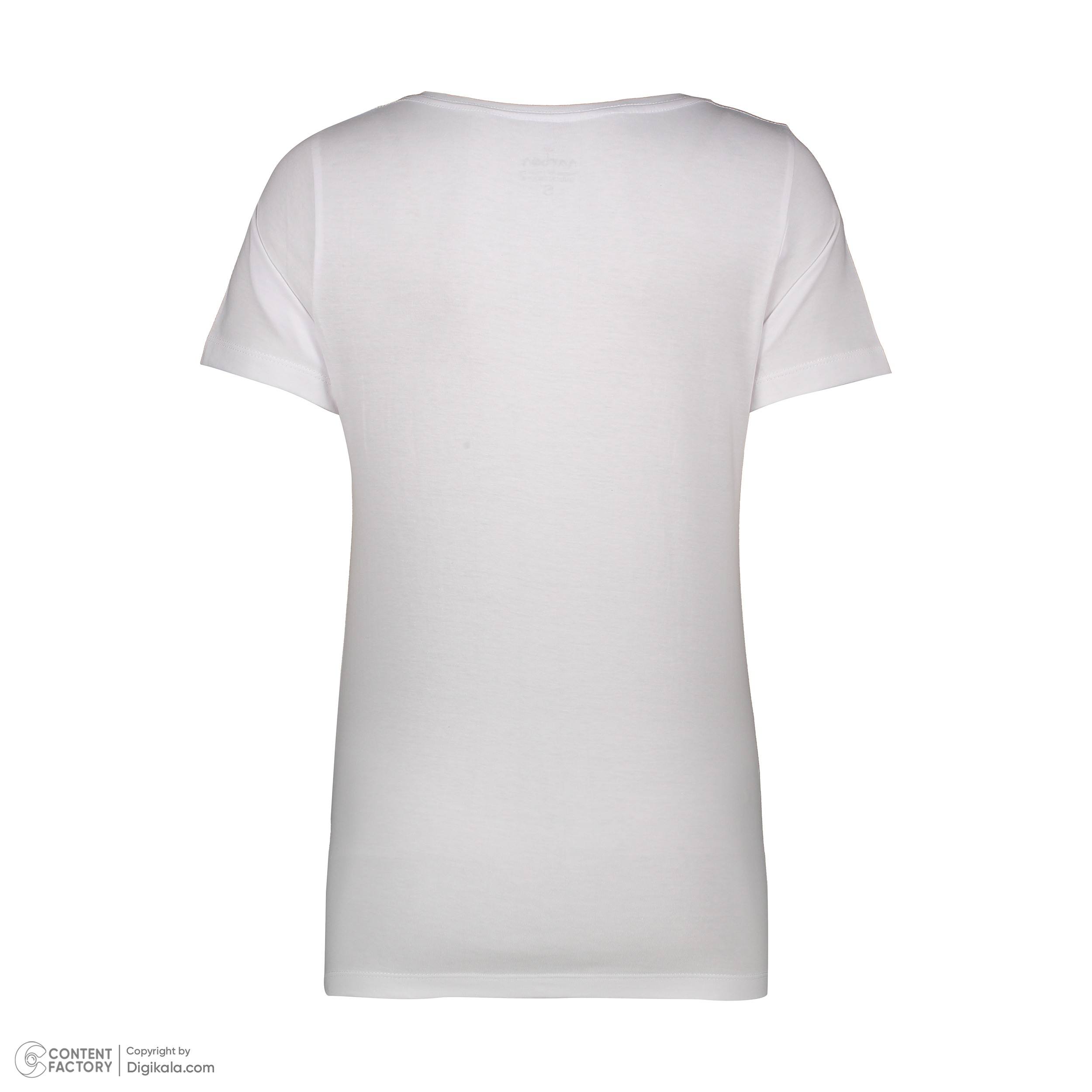 تی شرت آستین کوتاه زنانه ناربن مدل 1521788-3427 رنگ سفید -  - 6