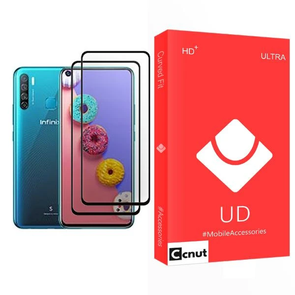 محافظ صفحه نمایش کوکونات مدل UD Ultra MIX002 مناسب برای گوشی موبایل اینفینیکس S5 بسته دو عددی