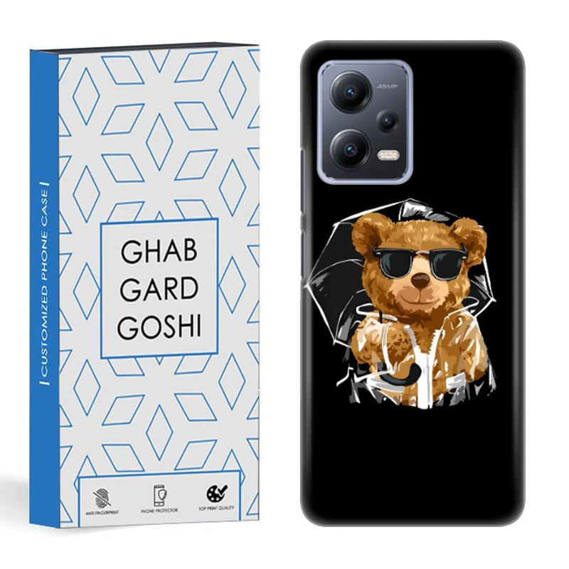 کاور قاب گارد گوشی طرح تدی کد DIMO-054 مناسب برای گوشی موبایل شیائومی redmi note 12 5g / poco x5 5g