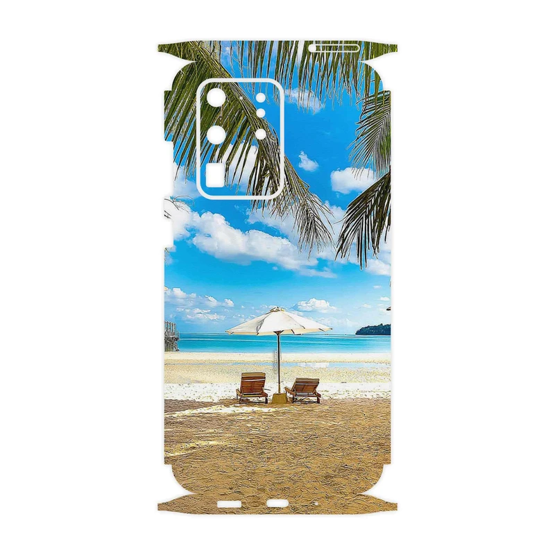 برچسب پوششی ماهوت مدل Beach-FullSkin مناسب برای گوشی موبایل سامسونگ Galaxy S20 Ultra