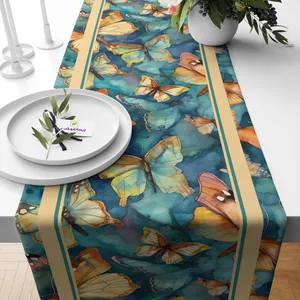 رانر ریحانلوکس مدل پروانه کد RH113  سایز 143x43 سانتی‌متر