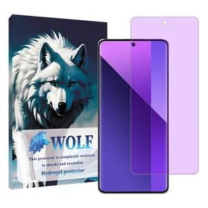 Wolf anti purple screen Protector Suitable for Xiaomi Redmi Note 13 Pro Plus Mobile Phone