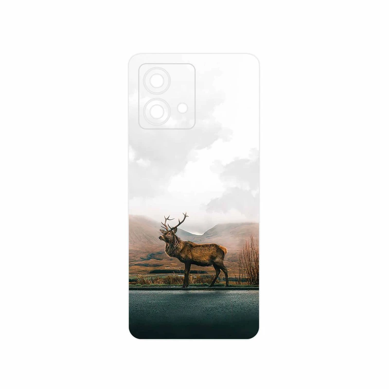 برچسب پوششی ماهوت مدل Horned_Deer مناسب برای گوشی موبایل موتورولا Moto G84