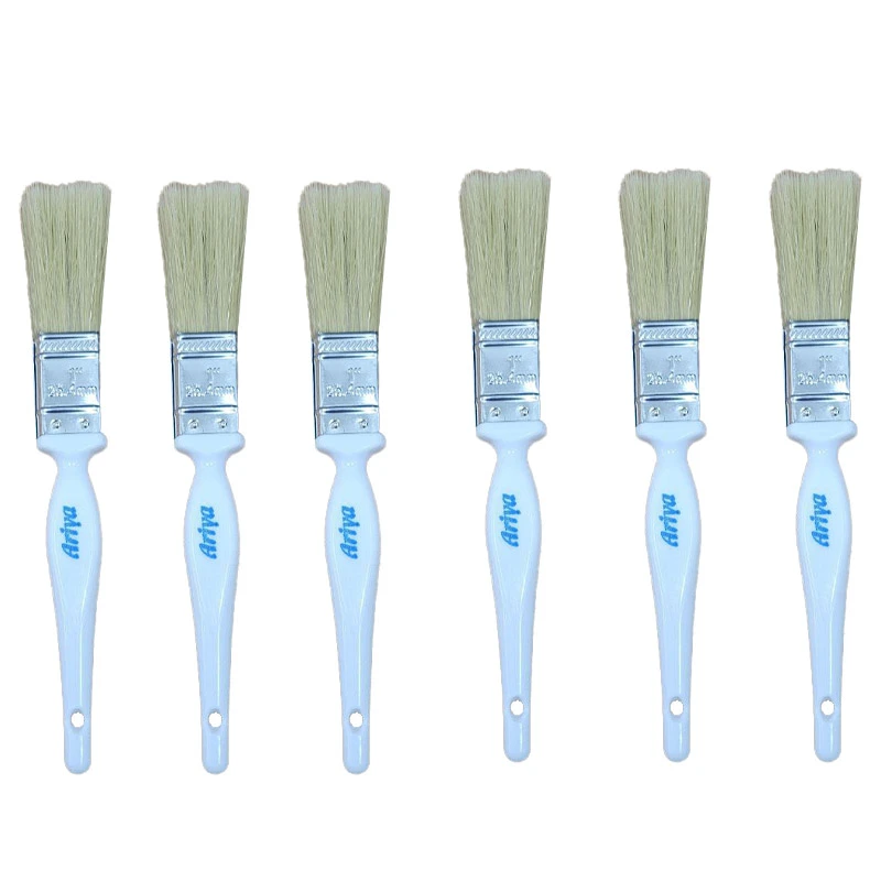 قلم مو نقاشی آریا کد 001 سایز 1 اینچ مجموعه 6 عددی