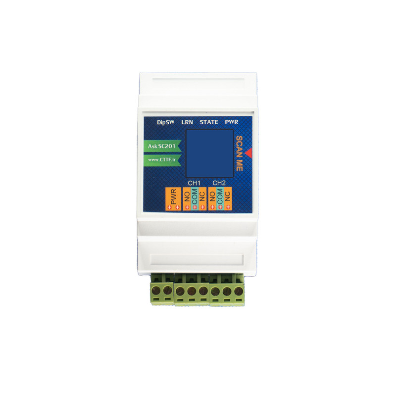 گیرنده و ریموت دربازکن دو کانال مدل SC201 گیرنده و ریموت دربازکن دو کانال مدل SC201