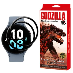 محافظ صفحه نمایش گودزیلا مدل PMMA مناسب برای ساعت هوشمند سامسونگ Galaxy Watch 5 40MM بسته 2 عددی