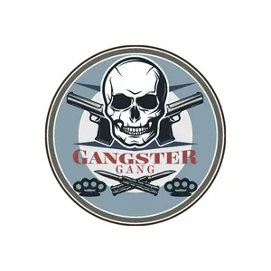 برچسب بدنه خودرو رایسان طرح gang کد st0115
