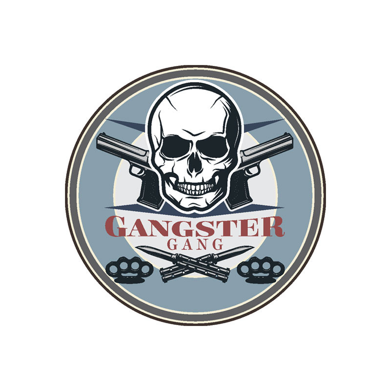 برچسب بدنه خودرو رایسان طرح gang کد st0115