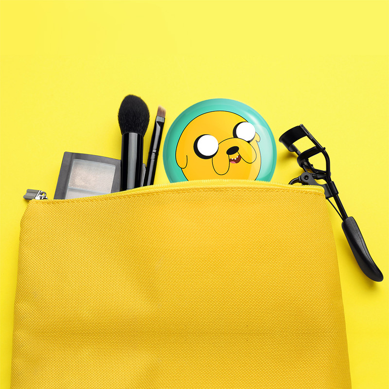آینه جیبی خندالو مدل جیک وقت ماجراجویی Adventure Time  کد 20834