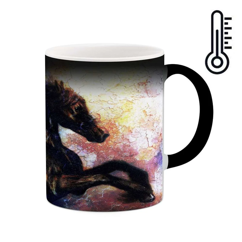 ماگ حرارتی کاکتی مدل نقاشی کد mgh13759