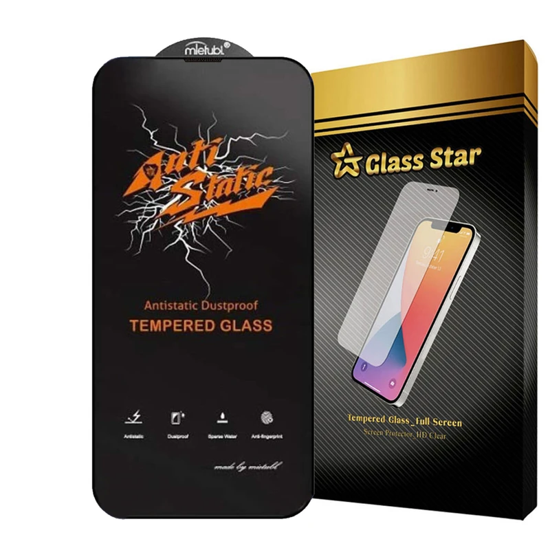 محافظ صفحه نمایش آنتی استاتیک گلس استار مدل ANTIDUSTS مناسب برای گوشی موبایل اپل iPhone 14 Plus