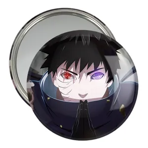 آینه جیبی خندالو مدل اوبیتو انیمه ناروتو Naruto  کد 11258