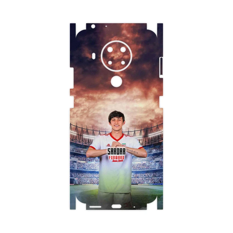 برچسب پوششی ماهوت مدل Sardar Azmoun-FullSkin مناسب برای گوشی موبایل نوکیا 5.4